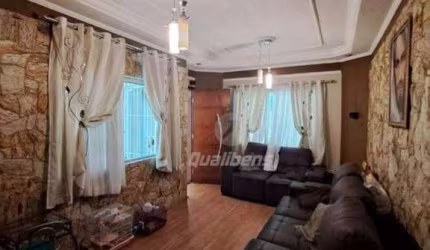 Sobrado com 3 dormitórios à venda, 245 m² por R$ 750.000,00 - Parque São Vicente - Mauá/SP