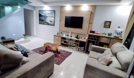 Sobrado com 4 dormitórios à venda, 237 m² por R$ 768.000,00 - Parque Marajoara - Santo André/SP