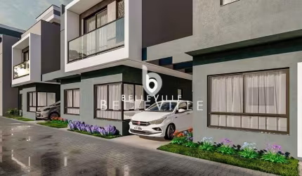 Sobrado com 3 dormitórios à venda, 122 m² por R$ 650.000 - Uberaba - Curitiba/PR