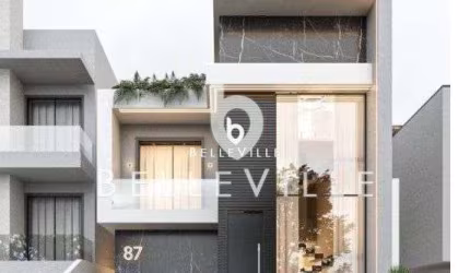 Casa em condominio com 03 quartos,  400 m² - 2.500.000 - Santa Quitéria, Curitib