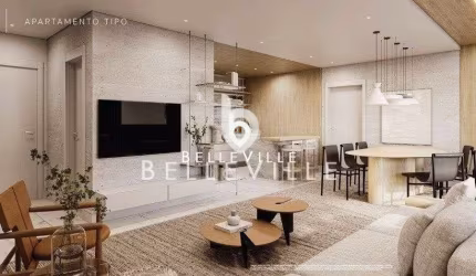 APARTAMENTO COM 3 QUARTOS, 1 SUÍTE, 3 BANHEIROS E 2 VAGAS DE GARAGEM, 120M² - EC