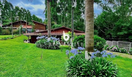 Chácara com 03 quartos, 07 banheiros, 20 garagens - 5.550m² | R$1.950.000,00 - C