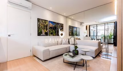 Apartamento com 02 dormítorios, 01 suíte, sacada, 01 vaga - Batel | CuritibaPR