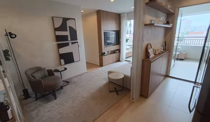 Apartamento de 54m², 2 quartos (Sendo 1 suite), varanda e vaga na Mooca/Sp (Use seu FGTS)
