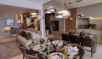 Apartamento de 76m² com 2 suites, varanda  e 1 vaga no Tatuapé