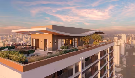 Apartamento 46mts com varanda e vaga px ao metrô na Sta Cecilia/Higienópolis