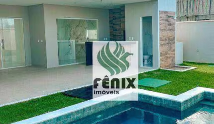 Casa com 4 suítes à venda, 262 m² por R$ 1.390.000 - Pires Façanha - Eusébio/CE