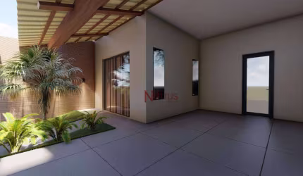 Casa com 3 dormitórios à venda, 150 m² por R$ 370.000,00 - Vale dos Araçás - Mateus Leme/MG
