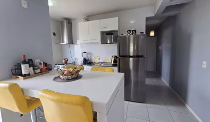 Apartamento térreo 2 dormitórios - 58 m² - Nova palhoça