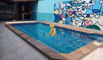 CASA CANTO DO FORTE 500 Mts. DA PRAIA