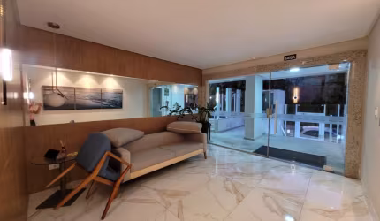 APARTAMENTO MOBILIADO COM LAZER COMPLETO! Canto Do Forte