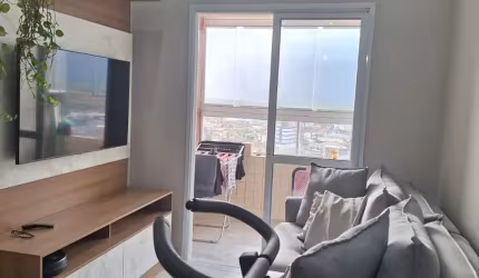 Apartamento Moderno com Suíte, Sacada e Lazer Completo a 600m da Praia! Caiçara