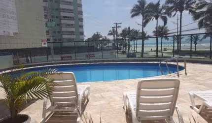 3 Dorms com Suíte e Vista Mar – Lazer Completo e Segurança 24h! Jardim Real
