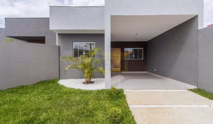 Casa nova em Pinhais que permite financiamento bancário.