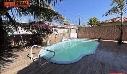 Casa com 4 dormitórios à venda, 286 m² por R$ 650.000,00 - Vila Anhanguera - Mongaguá/SP
