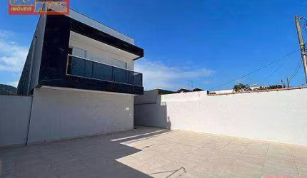 CONDOMINIO SOBRADO 2 QUARTOS COM PISCINA E CHURRASQ. CENTRO A 500 METROS DA PRAIA - Mongaguá/SP