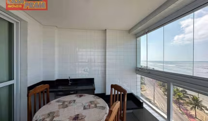 FRENTE AO MAR APARTAMENTO 2 QUARTOS SACADA GOURMET MOBILIADO