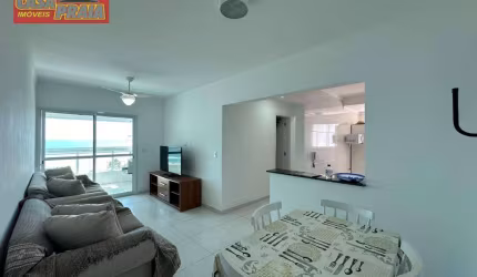 APARTAMENTO 2 QUARTOS SACADA GOURMET PREDIO FRENTE AO MAR  Mongaguá/SP