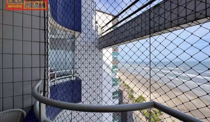 FRENTE AO MAR APARTAMENTO 3 QUARTOS SACADA GOURMET E PISCINA MONGAGUA/SP