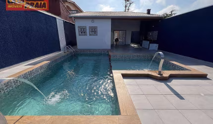 CASA ITANHAEM 3 QUARTOS PISCINA E CHURRASQUEIRA ACEITA FINANCIAMENTO