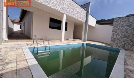 Casa em Mongagua com piscina 3 quartos Jardim Marina