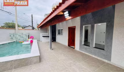 Casa com 3 dormitórios à venda, 90 m² por R$ 720.000 - Vila Atlântica- Mongaguá/SP