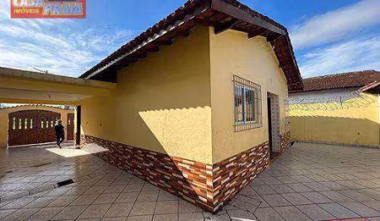 LOTE INTEIRO 200 METROS DA PRAIA CASA 2 QUARTOS, CHURRASQUEIRA, 81 m² por R$ 350.000 - Vila Anhanguera - Mongaguá/SP