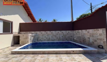 320.000,00 COM PISCINA ITANHAEM CASA 2 QUARTOS,, 70 m²  LOTY
