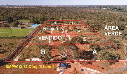 Lote/Terreno, Av SMPW Quadra 14 Conjunto 5, Park Way