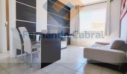 Apartamento à venda em Venda das Pedras, sol da manhã com dois quartos.