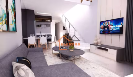 Casa com 3 dormitórios à venda, 180 m² por R$ 790.000,00 - Vila Camilópolis - Santo André/SP