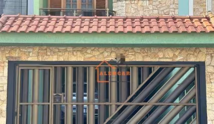 Sobrado com 3 dormitórios à venda, 195 m² por R$ 1.250.000,00 - Vila Camilópolis - Santo André/SP