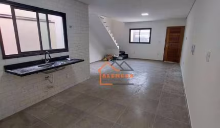 Sobrado com 3 dormitórios à venda, 130 m² por R$ 764.000,00 - Vila Curuçá - Santo André/SP