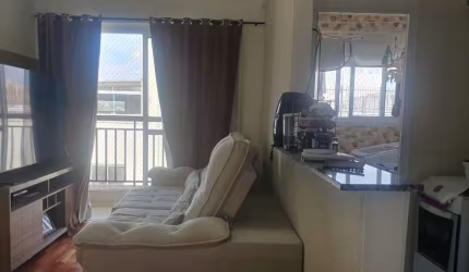Apartamento com 2 quartos 1 suíte e 1 vaga
