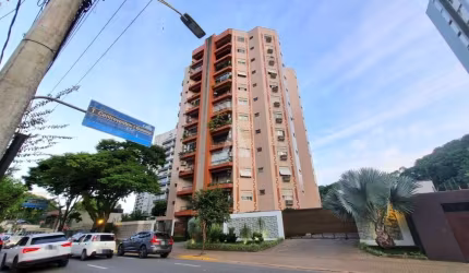 Apartamento com 1 dormitório e 2 suítes, sala de estar e jantar, cozinha, bwc social, sacada com churrasqueira e área de serviço