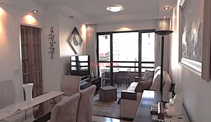 Apartamento à venda com 75m², 3 dormitórios, 2 vagas, lazer completo na Chácara Inglesa