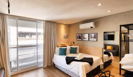 Studio para locação mobiliado com ar condicionado na Vila Clementino, São Paulo, SP