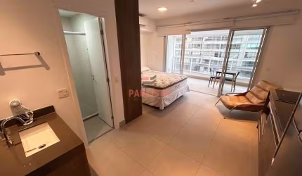Apartamento Studio Mobiliado a VENDA e LOCAÇÃO de 34 m2 de 1 dormitório, 1 vaga, Consolação, Edif.