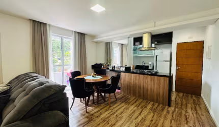 Apartamento mobiliado com 1 suíte mais 1 quarto à venda no bairro Anita Garibaldi em Joinville - SC por R$ 520.000,00