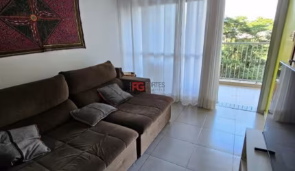 Apto conceito aberto cozinha e sala com varanda Higienópolis