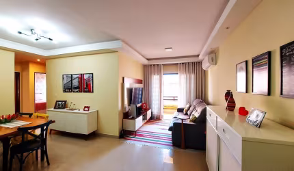 Apartamento 3 dormitórios (1 suíte), 2 vagas de garagem cobertas e varanda na Vila Ana Maria, ao lado do Ribeirão Shopping