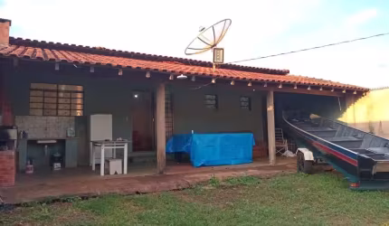 Rancho com 2 dormitórios à venda, 1360 m² por R$ 185.000 - Planura/MG