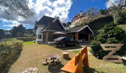 Casa com 4 dormitórios à venda, 204 m² por R$ 2.600.000,00 - Capivari – Condomínio Jardim Véu da Noiva - Campos do Jordão/SP