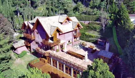 Casa com 7 dormitórios à venda, 958 m² por R$ 4.950.000,00 - Vila Capivari - Campos do Jordão/SP
