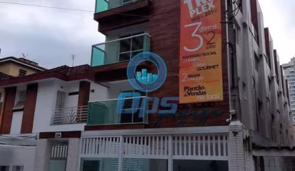 Casa de Condomínio com 3 dorms, Gonzaga, Santos - R$ 830 mil, Cod: 5434