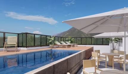 Apartamento pronto e mobiliado na praia das Toninhas em Ubatuba
