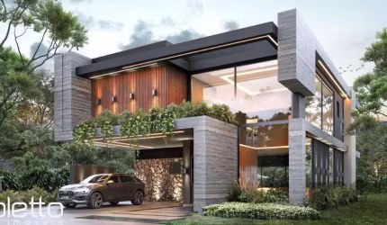 Belíssima casa em construção para Comprar , dentro de condomínio de luxo!!