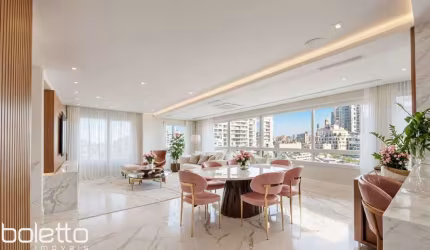 Apartamento alto padrão mobiliado com 3 suítes e 140 m² na Bela Vista