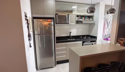 Apartamento com2 quartos São Vicente mobiliado