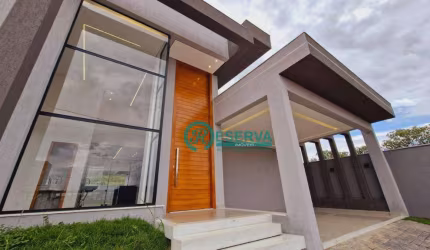 Casa 03 quartos sendo um suíte com piscina - Casa com 3 dormitórios à venda por R$ 1.390.000 - Jardins Village - Lagoa Santa/MG
